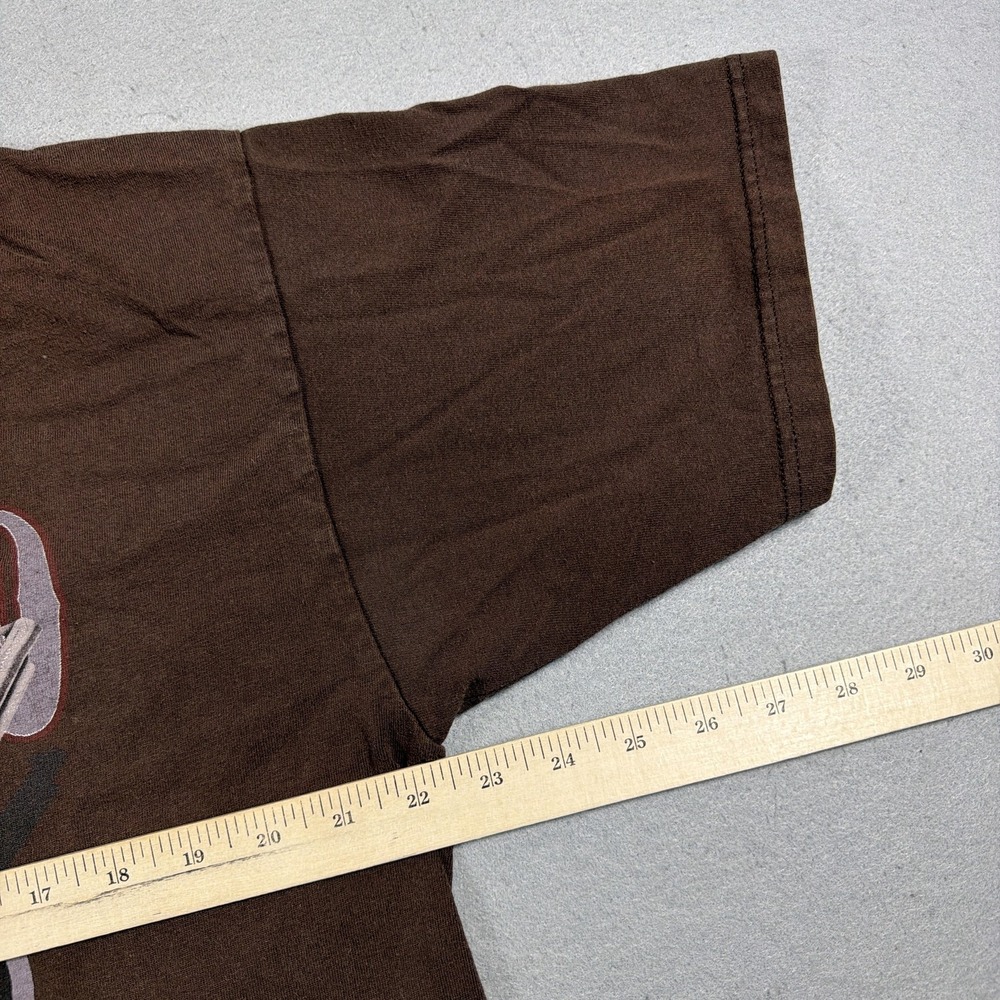 Cabo Wabo Cantina Shirt Men XL Brown Skull Skeleton Sammy Haggar Bar Vintage Y2K - Picture 5 of 9